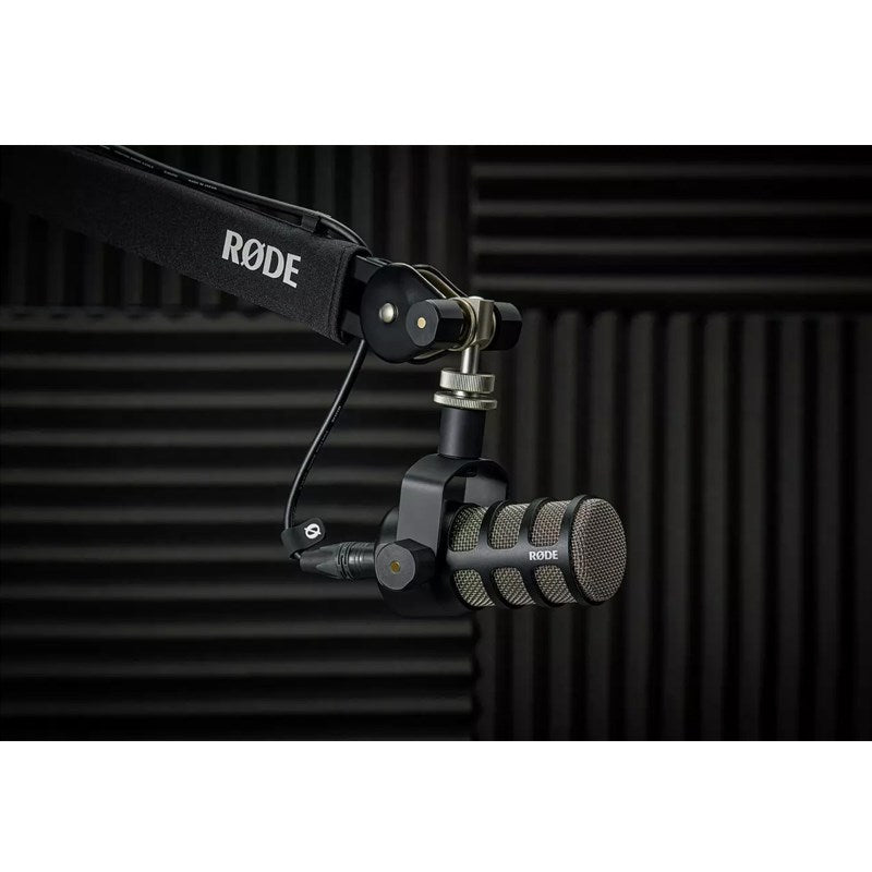 Rode Pod Mic Cardioid Dynamic Broadcast Microphone - Black Rode Pod Mic Cardioid Dynamic Broadcast Microphone - Black